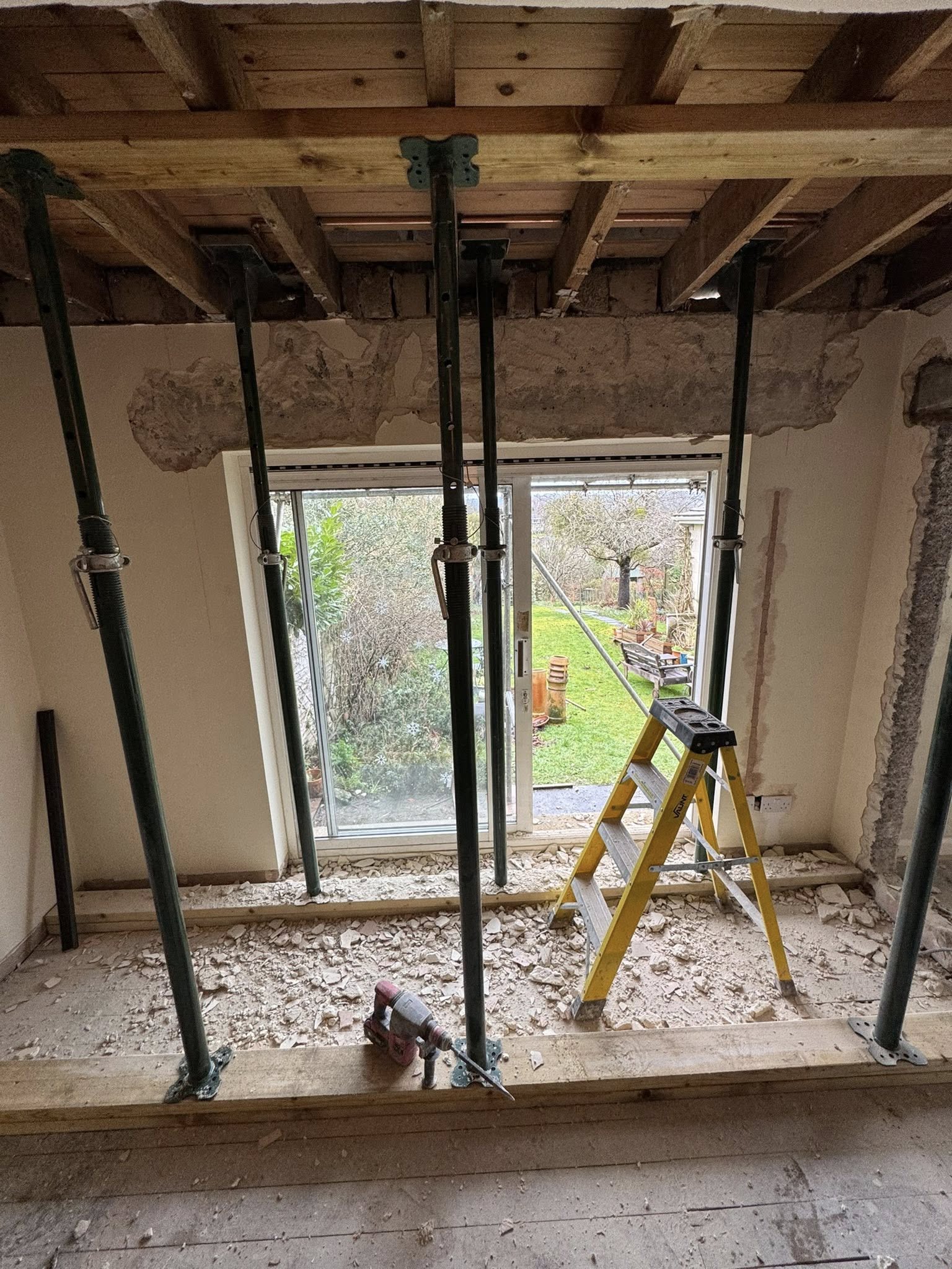 Structural Steel — Structural steel installation for major alterations across Wiltshire.
